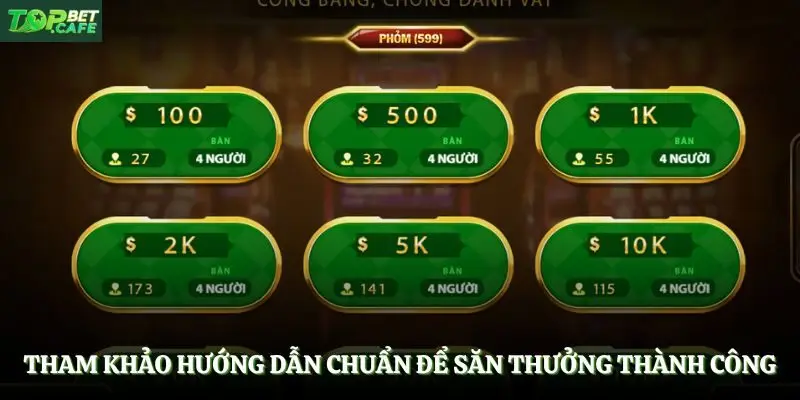 Tham khảo hướng dẫn chuẩn để săn thưởng thành công