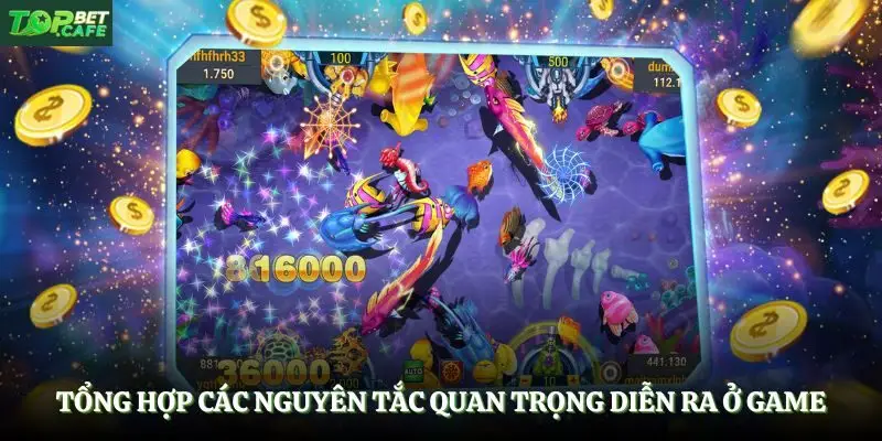 Tổng hợp các nguyên tắc quan trọng diễn ra ở game