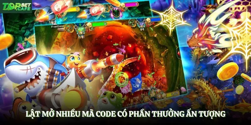 Lật mở nhiều mã code có phần thưởng ấn tượng